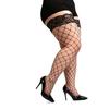Plus Size Large Fishnet Silk Stockings For Oversize Women Over Knee Long Socks 3Xxxl New Summer
