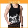 Premium Quality Summer Men's Tank Tops Vest Featuring Vibrant 3d Printed Graphics