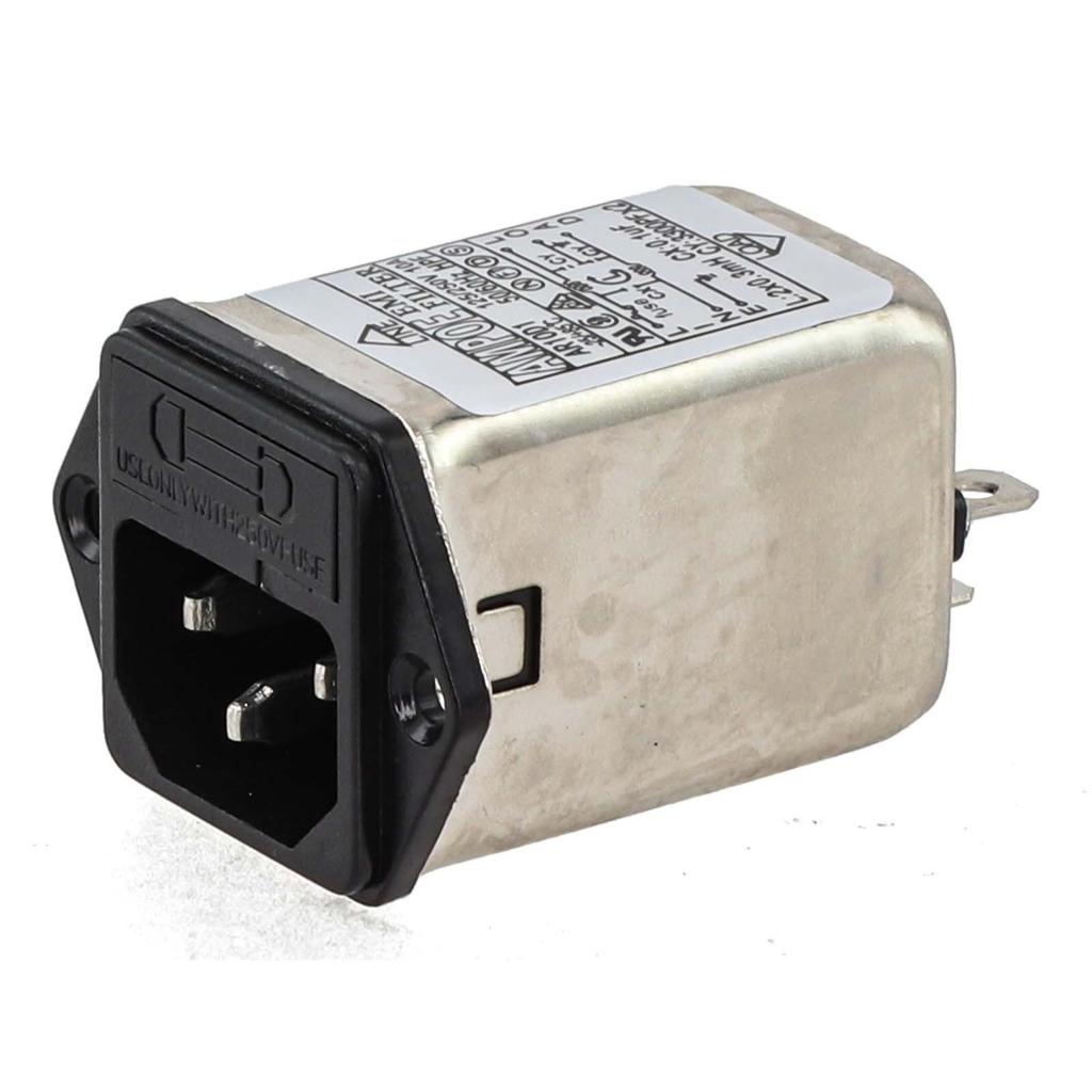 IEC AC Input Power Outlet Module with For EMI Filter for Test Equipment