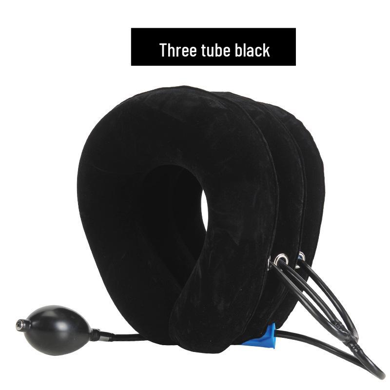 Thickened PVC Three-Tube Steel Ring Inflatable Cervical Traction Device