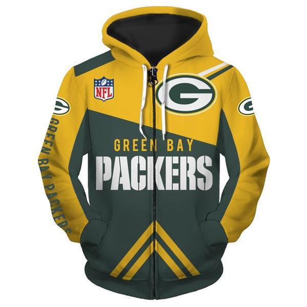 Chaqueta con capucha de otoño multicolor para hombre temática de la NFL