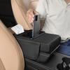 Car Center Console Cover, Leather Armrest Cover for Car, Universal Middle Console Cushion