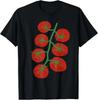 Vintage Tomato Vine T-Shirt Italian Pomodoro Garden Vegetable Graphic Unisex Tee