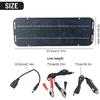 Solar Charging Panel, 60W 12V Portable Solar Panel Solar Panel Battery Charger For Caravan Car Van Boat