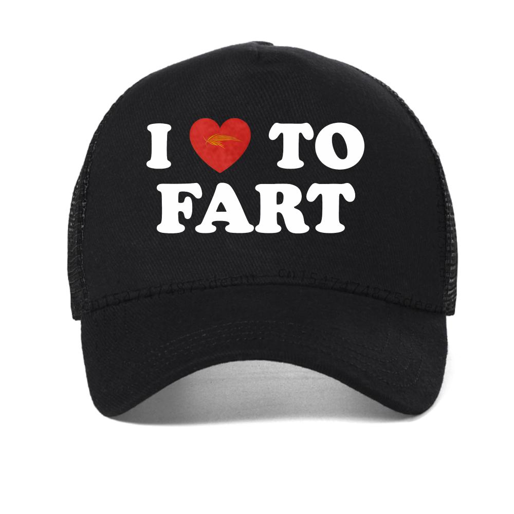 I Love To Fart Baseball Cap Funny and Self Deprecating Unisex Women Caps Fashion Outdoor Casual Sport Hat Adjustable Snapback Hats
