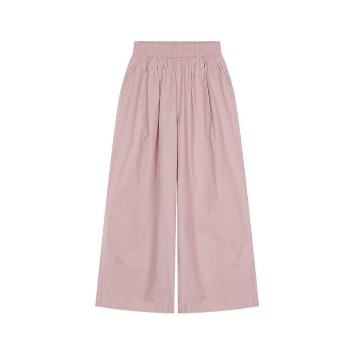 

Новые свободные повседневные брюки с эластичной резинкой на талии для женщин из хлопка, широкие брюки на лето Брюки Dopamine Прямые брюки Универсальные брюки 3XL розовый