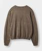 Dimiteulibeullaeg Daily Washable Pigment Henley Neck Round Knit_Brown