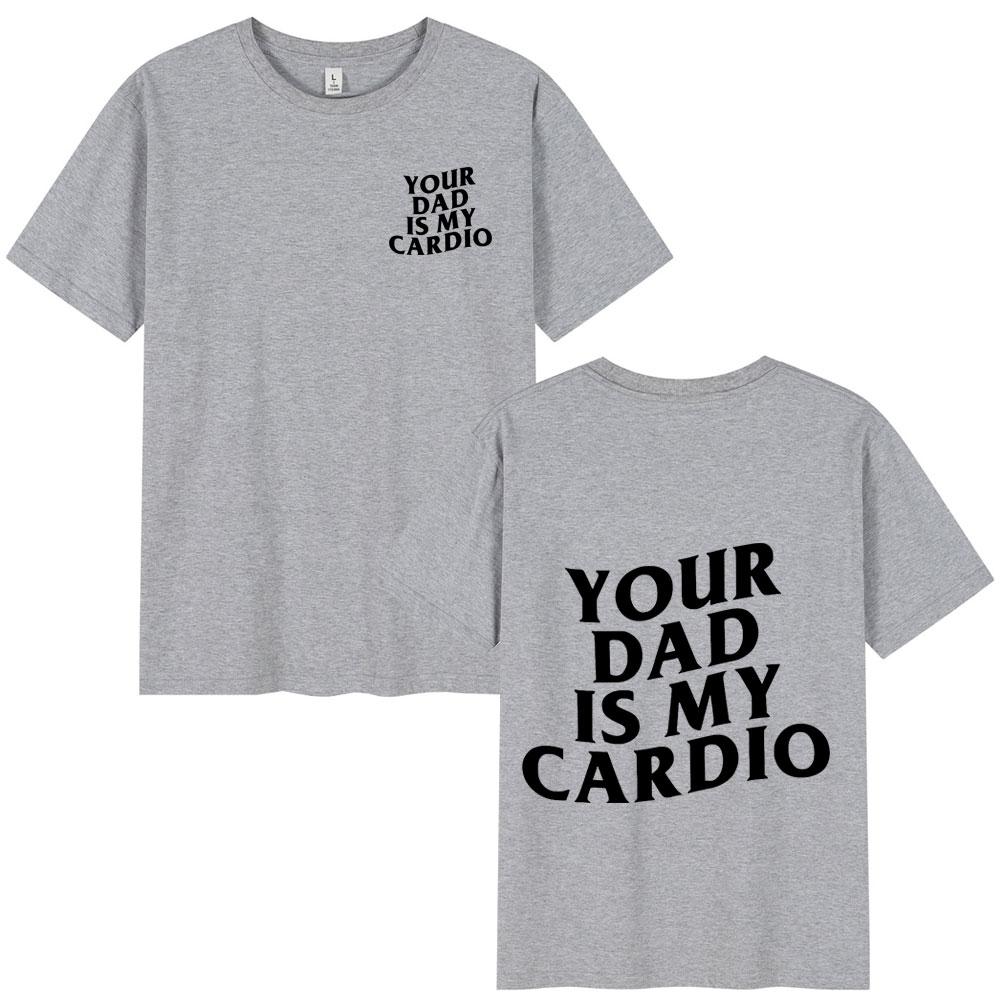 

Твоя мама — моё кардио. Футболка для спортзала. Забавные саркастичные высказывания. Шутка. Футболки с коротким рукавом. Хлопковая футболка. Топы оверсайз. Уличная одежда. 4XL