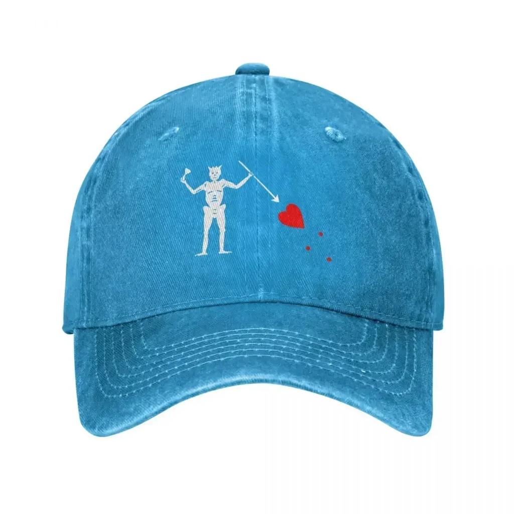 Edward Teach (Blackbeard) Flag Baseball Cap Dad Hat Mountaineering For Women Mens