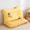 1pcs AB Double-sided Children's Sleep Pillow 3D Three-dimensional Bean Velvet Kindergarten Pillow Core Breathable and Dry Cartoon Printed Pillows