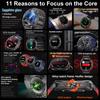 2025 New Watch 7 Uric Acid Blood Pressure Blood Oxygen Body Analysis Smart Watch ECG+PPG Clock Smartwatch Men