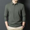 Yiliteng Men's Long Sleeve Polo Shirt