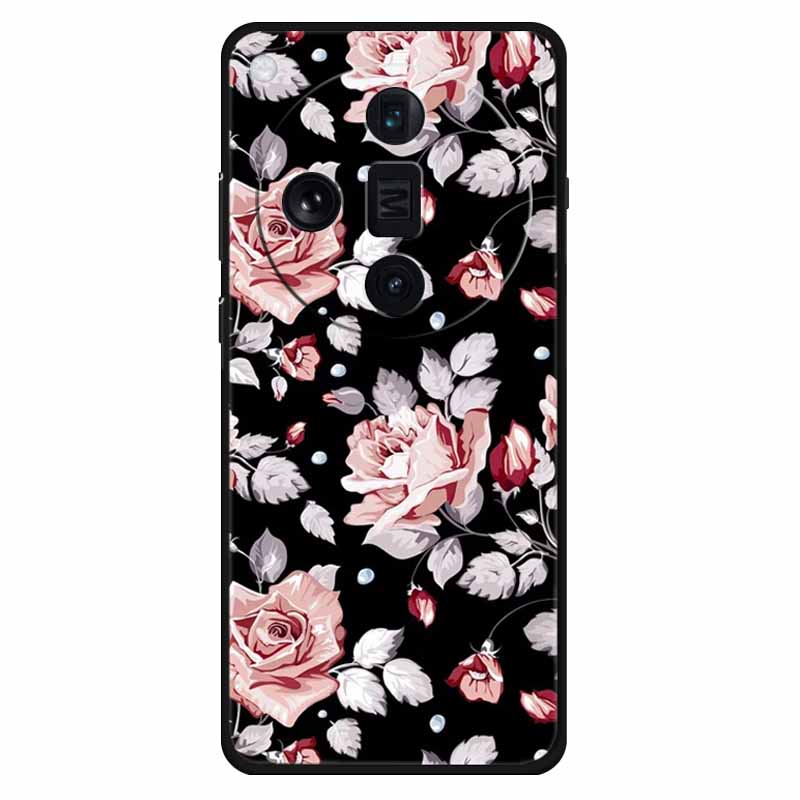 Funda For Oppo Find X7 Ultra Case Find X7 Silicone Space Wolf TPU Soft Phone Cover For OPPO Find X7 Pro/ X7 Ultra Case Cat Coque
