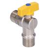 Brass Shut Off Valve G1/2 Male Thread Elbow Valve Durable Gas Angle Valve Coal Gas