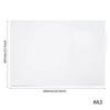A3 A4 Magnetic Whiteboard Fridge Magnets Dry Wipe White Board Marker Writing Record Message Board Remind Memo Pad Gift Kitchen