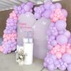 Lila Luftballonbogen-Set Pastelllila Rosa Luftballons Girlande Babyparty Geschlechtsenthüllung Hochzeit Geburtstagsparty Dekoration Globos