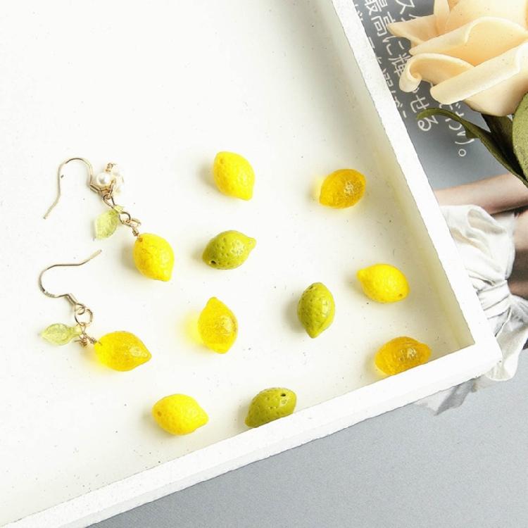 Fashionable Citrus Dangle Earrings Eye Catching Ear Pendant Ear Hooks Accessory