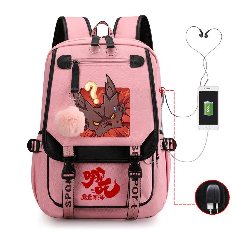 Movie Shengong Leopard Shiji Empress Cartoon School Bag Primary and Secondary School School Bag Large Capacity Campus Versatile Leisure Backpack
