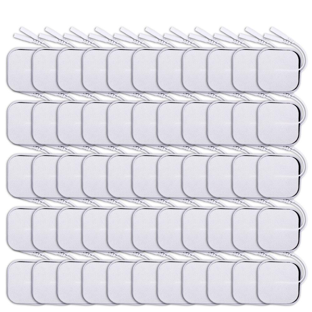 100/50/20/10pcs Muscle Stimulator Electrode Pads Non-woven Self Adhesive Gel Replacement Pads for Tens Digital Therapy Machine