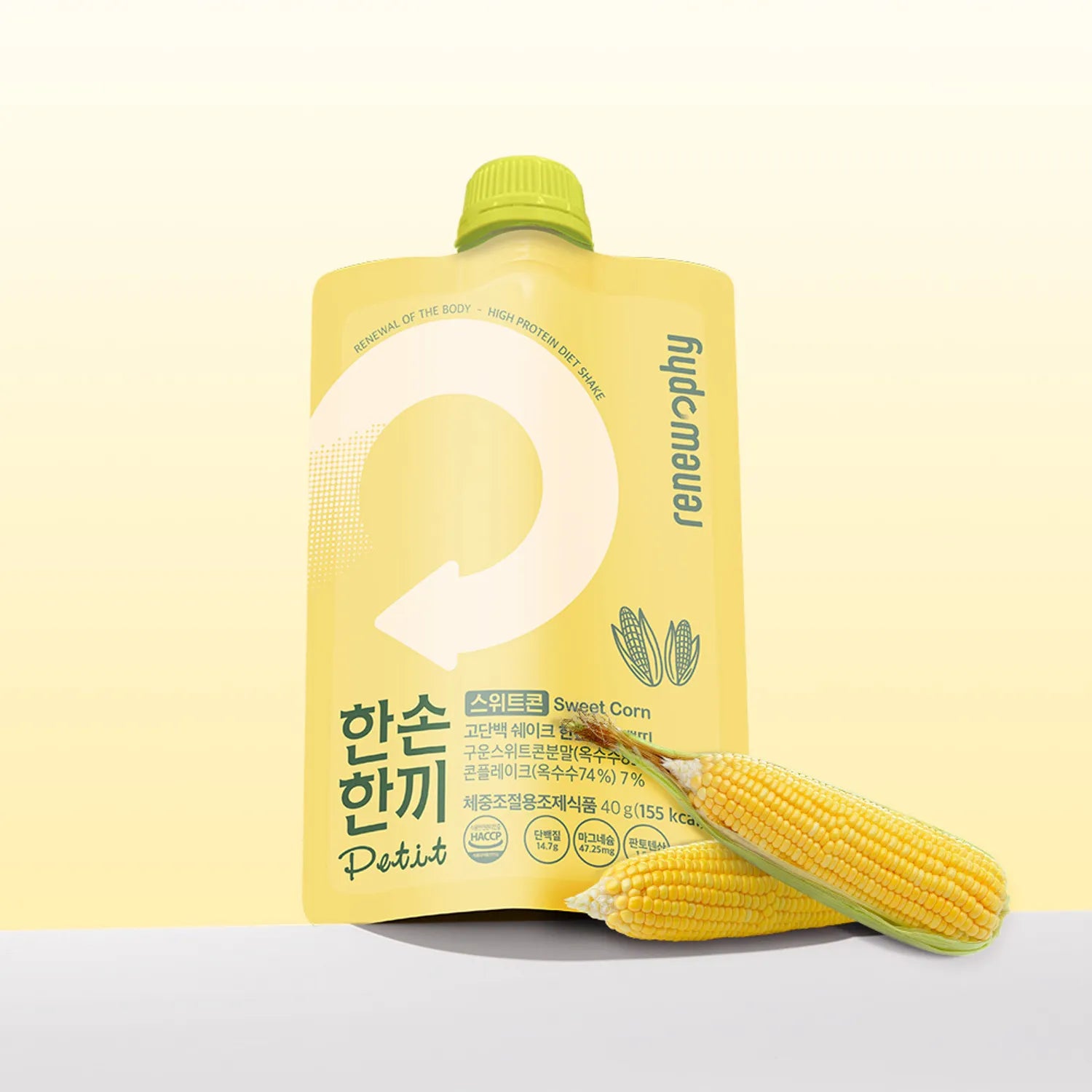 GRAB MEAL Petit High Protein Diet Shake #Sweet Corn 40g 40g