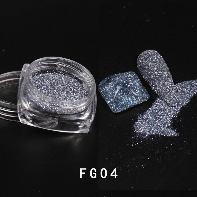 New Fashion Nail Art Reflective Broken Drill Crushing Drill High Glitter Stone Powder Nail Art Broken Drill Powder Flash Bouncing Micro-Drill Powder