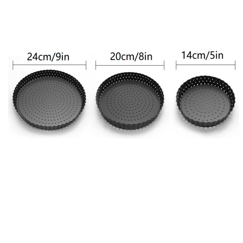 5 8 9 Inch Round Pizza Pan with Holes Steel Nonstick Baking Tray for Oven Perfect for Cheese Pizza