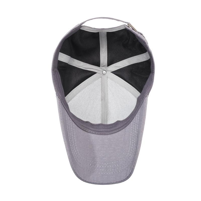 Middle-Aged Men's Baseball Cap Sun Hat Long Brim Cap Old Man Hat
