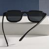 1 Pair of Square Fashion Glasses, European and American Ins Style Vintage Street Snap Daily Wear Glasses