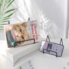 New Iron Art Magazine Display Stand Decorative Multipurpose Book Stand Stable Pedestal Storage Holder Plate Bowl Picture Frame