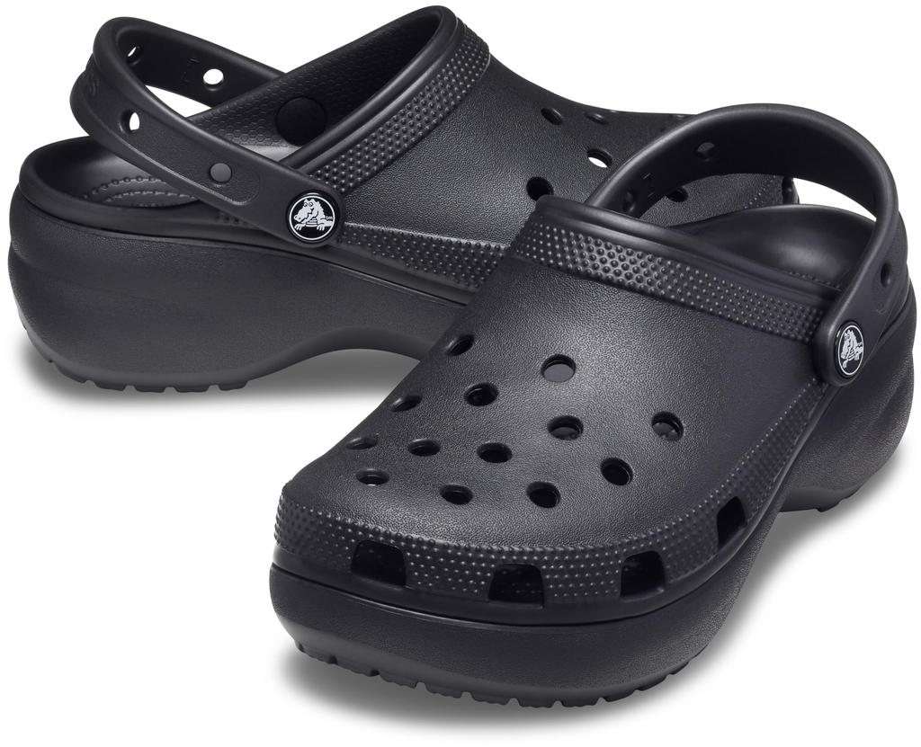 Crocs Sandals Classic Platform Clog 206750 Black Cm Women's 25.0