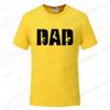 Dad Guns T-Shirt for Men Short Sleeve Tes Father's Day Gift Gun Lover Graphic Tops Harajuku Streetwear Oversized Male Clothing