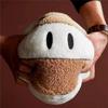 32Cm Creative Smile Ball Plush Toy Cute Basketball Pillow Car Home Basketball Doll Smiley Ball Vent Throw Doll Pillow