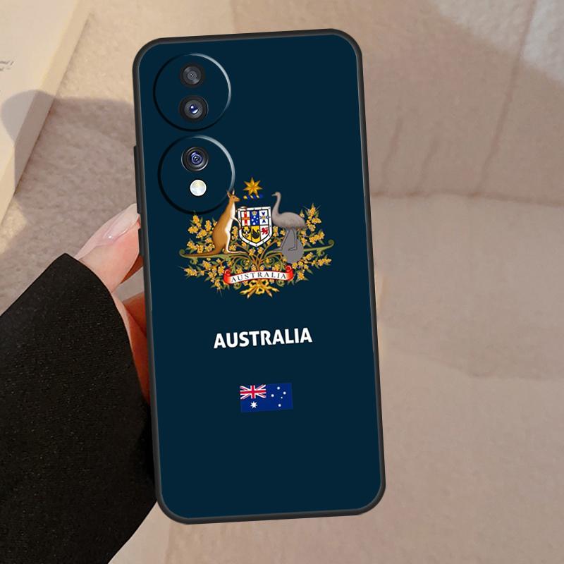 Australia Flag For Honor Magic 7 Lite 6 5 V5 Case For Honor 400 200 Pro 90 70 50 X8a X8b X9a X9b X9c Cover