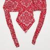 Trifong Bandana Cap Red Cotton Paisley Pirate Hat Quick Dry Sweat Wicking Breathable Summer UV Protection Doo Rag Inner Cap Bicycle Helmet Anti-UV