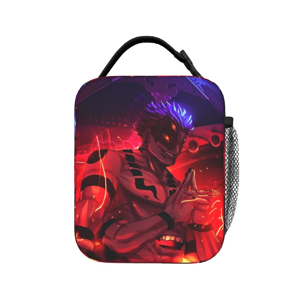Yuji Itadori From Insulated Lunch Bag Leakproof Jujutsus Kaisens Anime Reusable Thermal Bag Tote Lunch Box College Travel