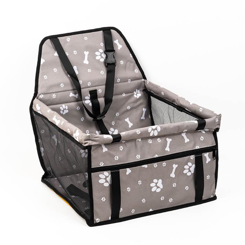 Pvc Pet Carrier Bag With Breathable Mesh Expandable Foldable For Cats And Dogs