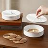 Hollow-out Design Incense Burner With Lid Sandalwood Burner New Mosquito Coil Box  Home Use