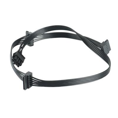 Hot 8 Pin 1 To 3 Port SATA Driver Power Supply Cable for CMX1200 CMX1000 CMX800 CMX700 CMX550, 8Pin To 3 SATA Cable