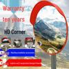 80cm Outdoor Wide-Angle Convex Traffic Mirror for Roads and Corners