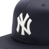 New Era 59FIFTY MLB NY Size 7 5950 SATIN NEYYAN NER37C7421 Cap, Satin, Navy, 3/8, NVY, 14668123,