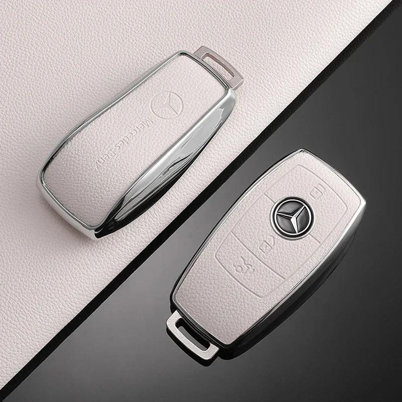 C200 E300 2026 Moda Quente TPU Capa Protetora de Bolsa para Chaveiro Inteligente de Carro Para Mercedes Benz Classe A C E S G GLC CLE CLA W177 W205