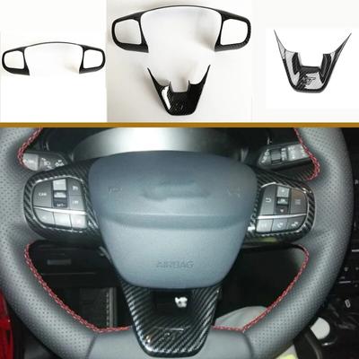 For Ford Focus MK4 ABS Car Accessories Interior Steering Wheel Cover Trims Stickers Accessories Car-Styling