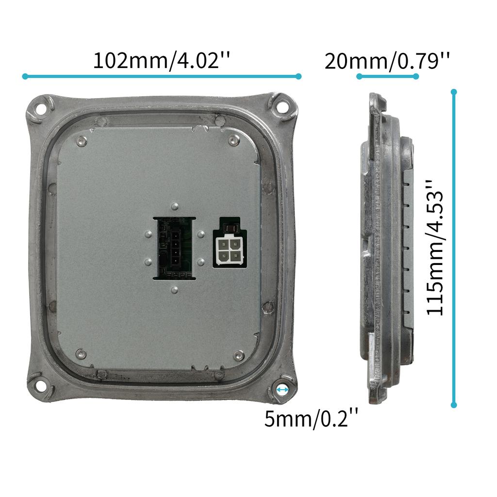 130732915301 Módulo de Unidade de Controle do Reator do Farol de Xenônio Para BMW Série 3 Subaru Outlook Cadillac DTS Jeep 63117182520