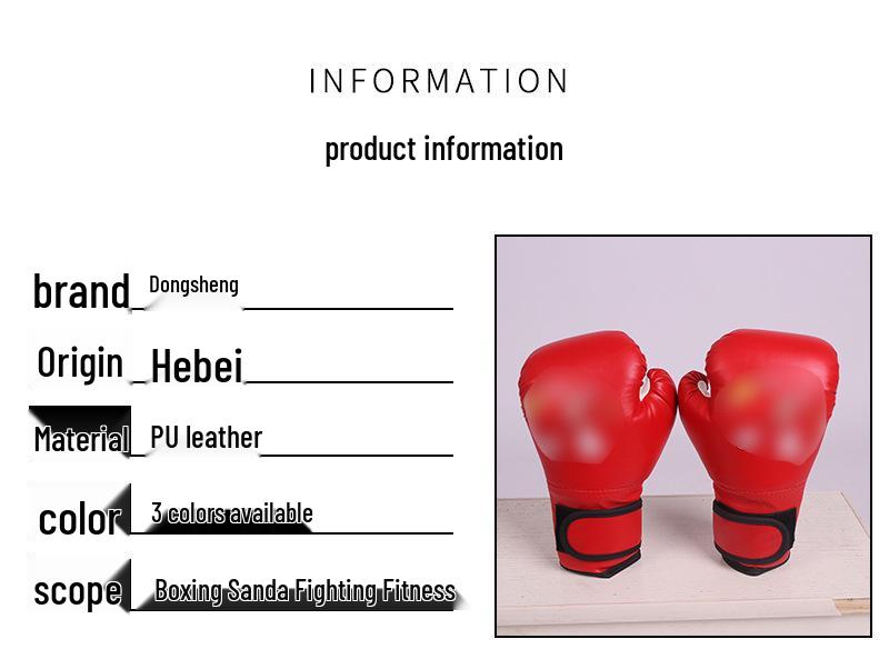 Kinder Cartoon Kampfsport Boxhandschuhe für Training und Sanda