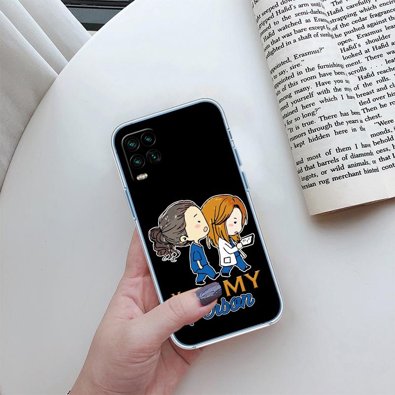 RP34 Grey's Anatomy Transparent Phone Case for Samsung Galaxy A04 A04S A14 A23 A34 A54 M23 M33 M52 M53