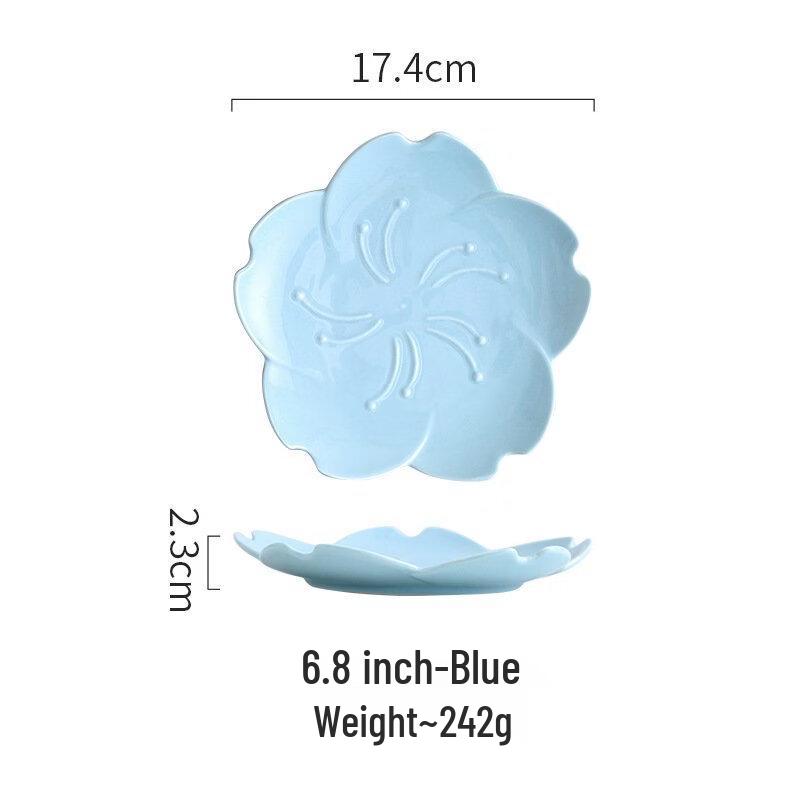 Abay Cherry Blossom Ceramic Dinner Plate