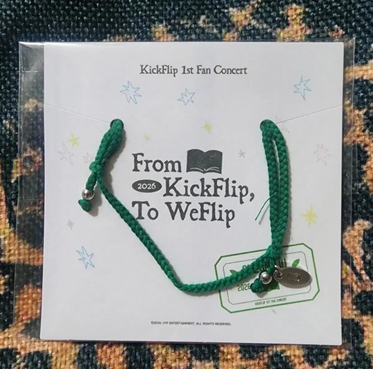 

KICKFLIP Cheongju Pancornsil Bracelet (Unopened)