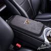 Car Armrest Box Cushion Anti-slip Protection Pad For Porsche Cayenne Panamera Macan 911 718 Taycan Boxster Cayman 918 Pajun 928 CVH1