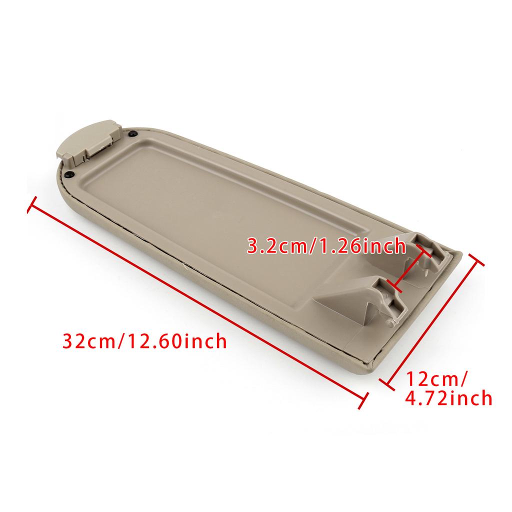 Beige Leather Armrest Centre Console Lid For VW MK4 Jetta Bora Golf 18D867173