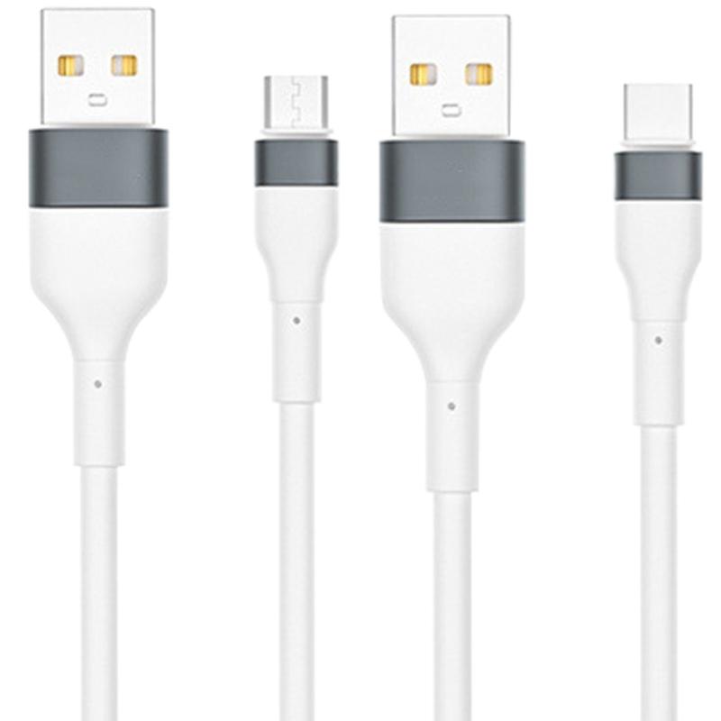 1.2m USB to Type C/USB 5pin Data Line, 6A Quick Charging Power Cable Supports Stable Data Transfer for Tablets Phones